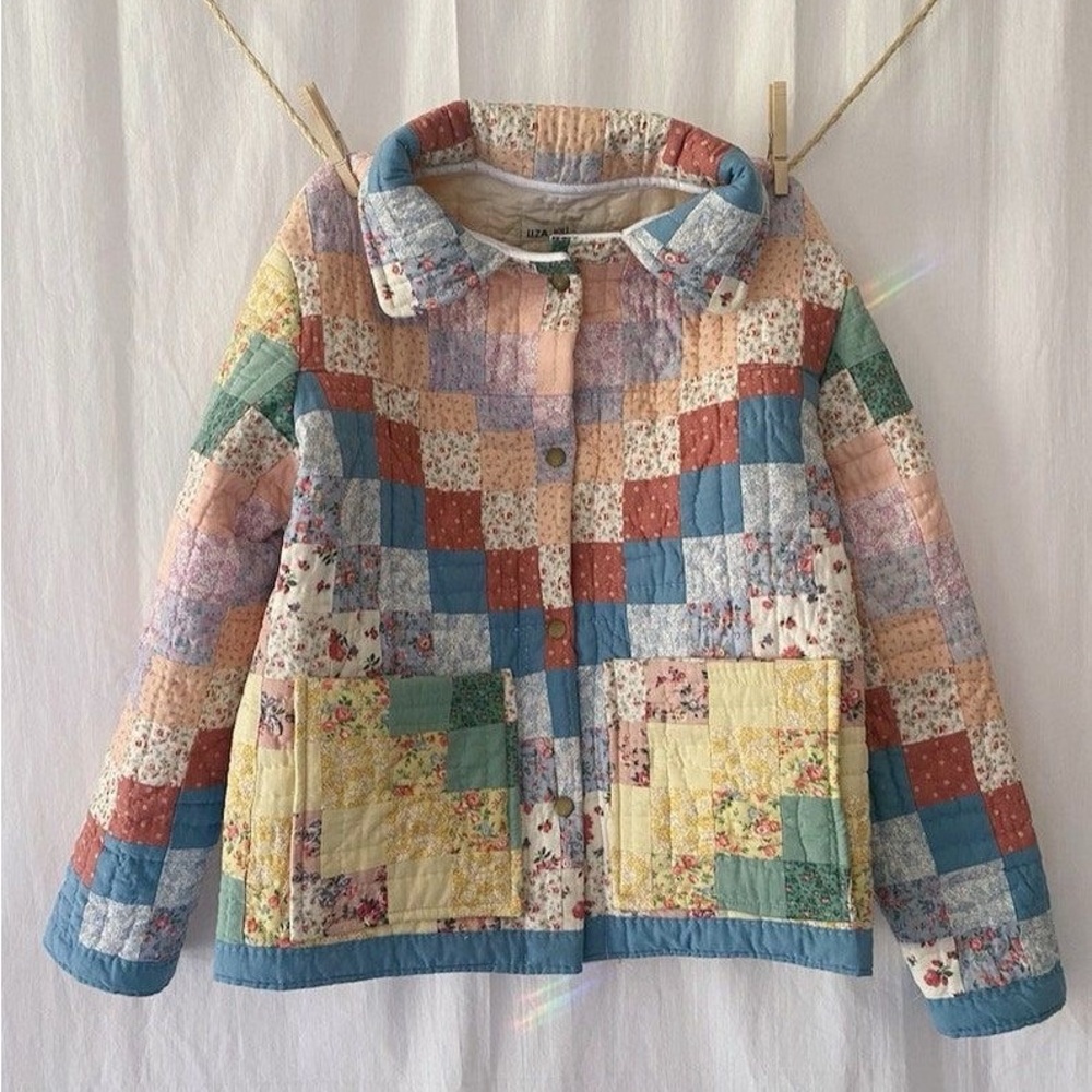 One of a kind Quilted Jacket - Liza Lou